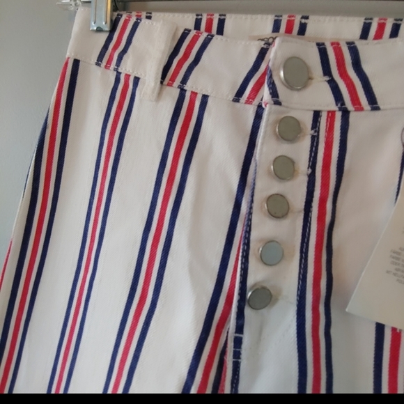 NWT ASOS Denim High Waist Long Button Fly Staight Jean. - Picture 5 of 11